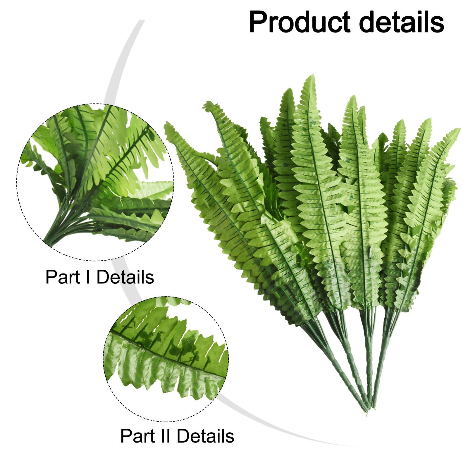 

Boston For Fern Plants for Home and Patio Decoration and Realistic 4PCS