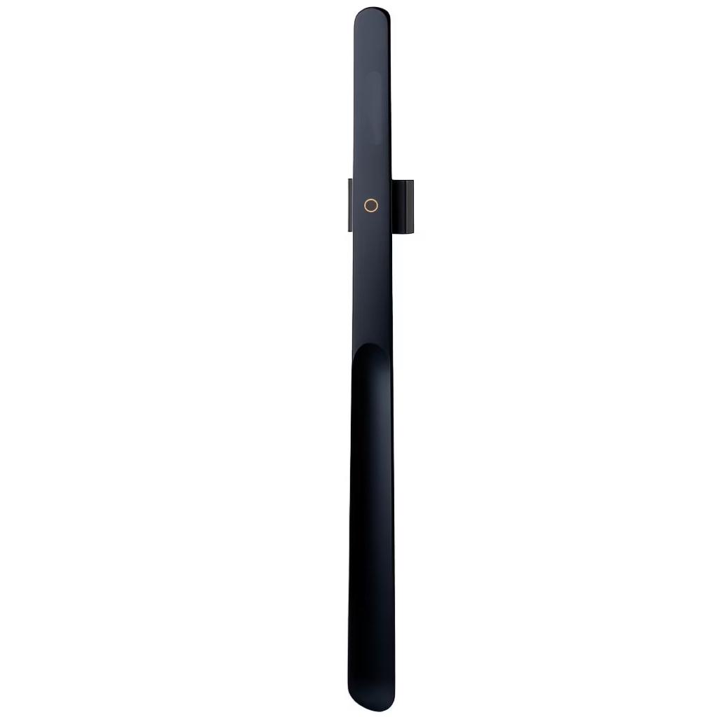 55.5cm Zelkova Wood Magnetic Shoe Horn – No-Bend Light Luxury Shoe Lifter for Elderly & Pregnant, Space-Saving Entryway Aid
