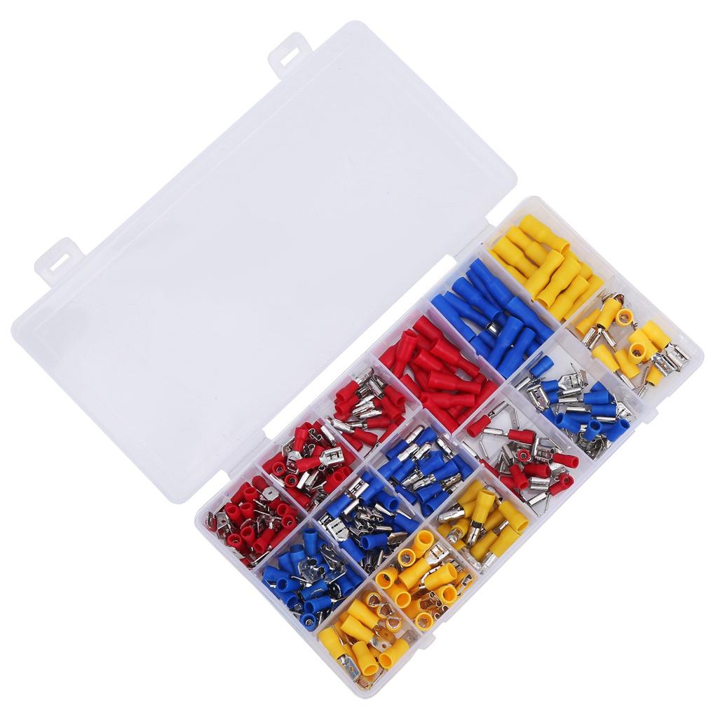 236Pcs Crimping Terminals Set Insulating Tube Connector Block Wire Connection Accessories