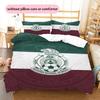 Mexico national football logo Pattern Bedding Home Decoration Birthday Gift (1 * duvet cover + 2 * pillowcase, without core),fan merchandise.