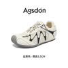 Augustus Dengde Training Shoes Women's 2025 New Autumn Retro Niche Racing Shoes Flat-soled Sports Shoes Small White Board Shoes