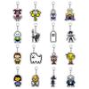 Anime Undertale Porte-clés Acrylique Amusant Bijou Sac Cadeau Ami Breloque Porte-clés Souvenir Porte-clés Créatif Llavero Kingring