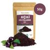 Poudre de baies d’ açai bio [ freeze - dried ] 50g -pure organic acai berry powder -100% produit au brésil, lyophilisé, cru et