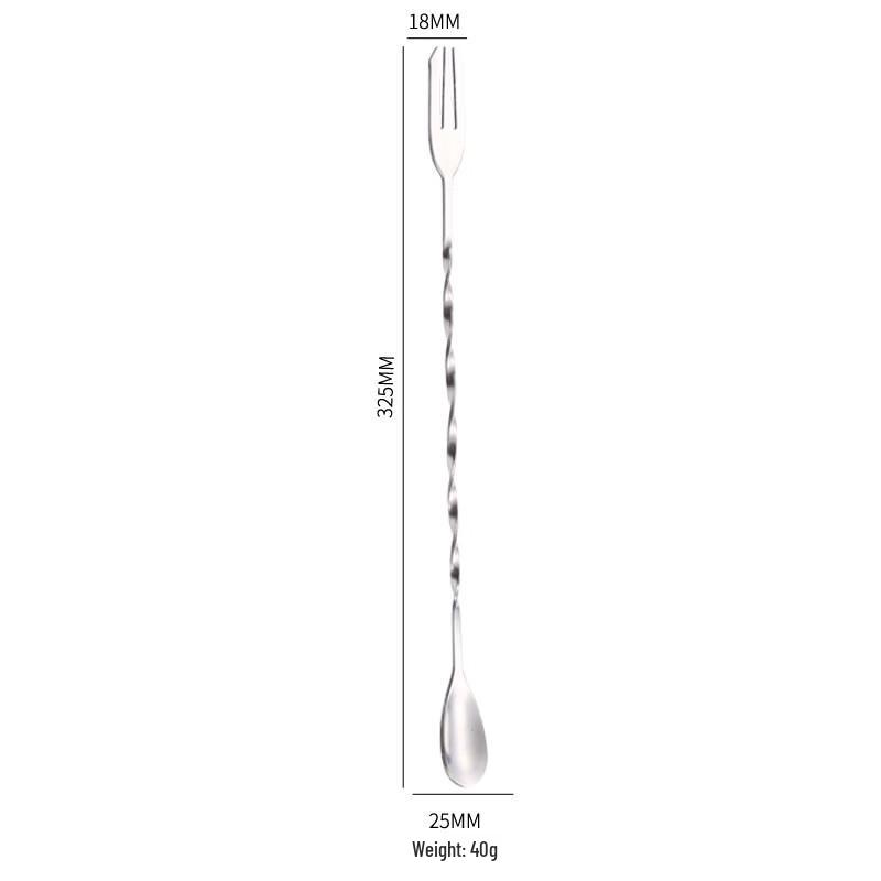 Stainless Steel Long Handle Bar Mixing Spoon