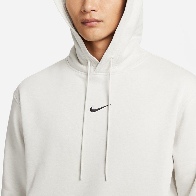 Nike Sweatshirts Men's Light Bone Hooded Moderate Regular FB7661-072