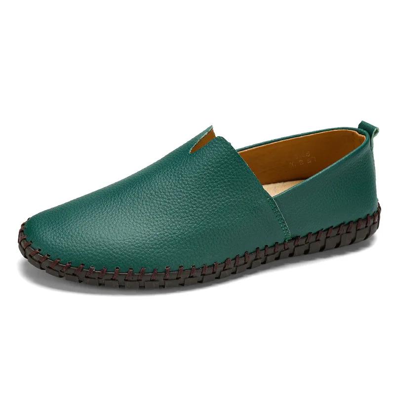 Fashion Men Shoes Handmade Casual Loafers 38-50 Casual Shoes New Summer Pu 2025 Loafers Men Zapatos De Hombre Summer Sandals for Man