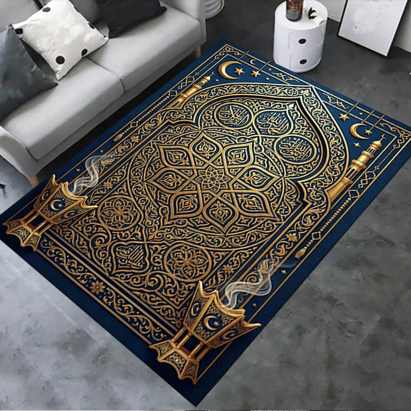 2025 New Muslim Carpet Rug for Living Room Bedroom Home Sofa Decoration,Kids Play Non-slip Floor Mat130