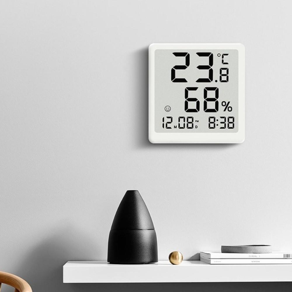 New Magnetic Digital Clock LED Temperature Display Kitchen Alarm Timer Black White Multi-Functional Home Hygrometer Home Use