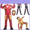 Avengers Iron Man Tony Stark Superhero Costume Cosplay Jumpsuit With Exquisite Workmanship And Breathable Material