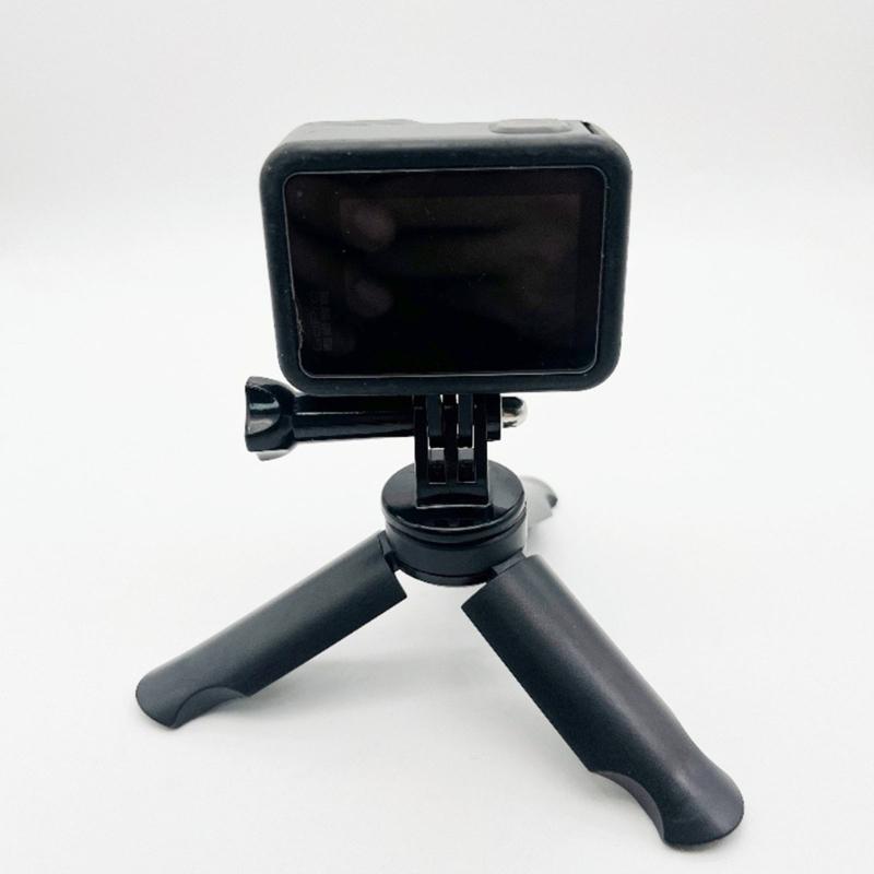 Lightweight Tripod Phone Mount For Camera And Smartphone With Universal 1/4Inch Screw Hole Secure Slip Proof Design