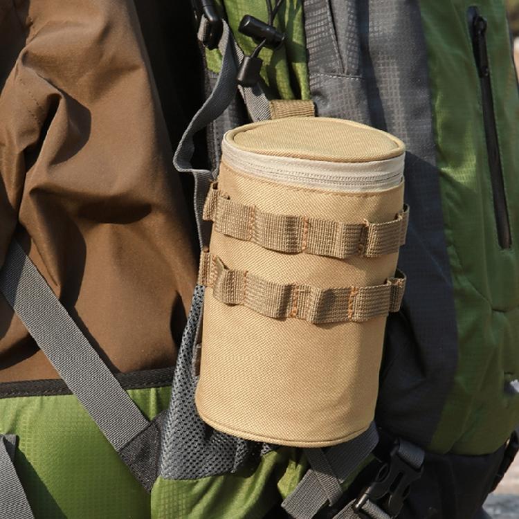 Tactically Water Bottle Pouches Bag with Hanging Hole Sundries Storage Bag Water Bottle Heat Insulation Protect Cover