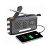 Rádio DAB Externo Alto-falante Power Bank Rádio de Emergência com Manivela Alimentado por Energia Solar WR-6B