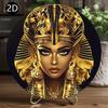 Divine Scene Metal Wall Art  Holy Trinity with Golden Hues  Doves  D Flat Decor