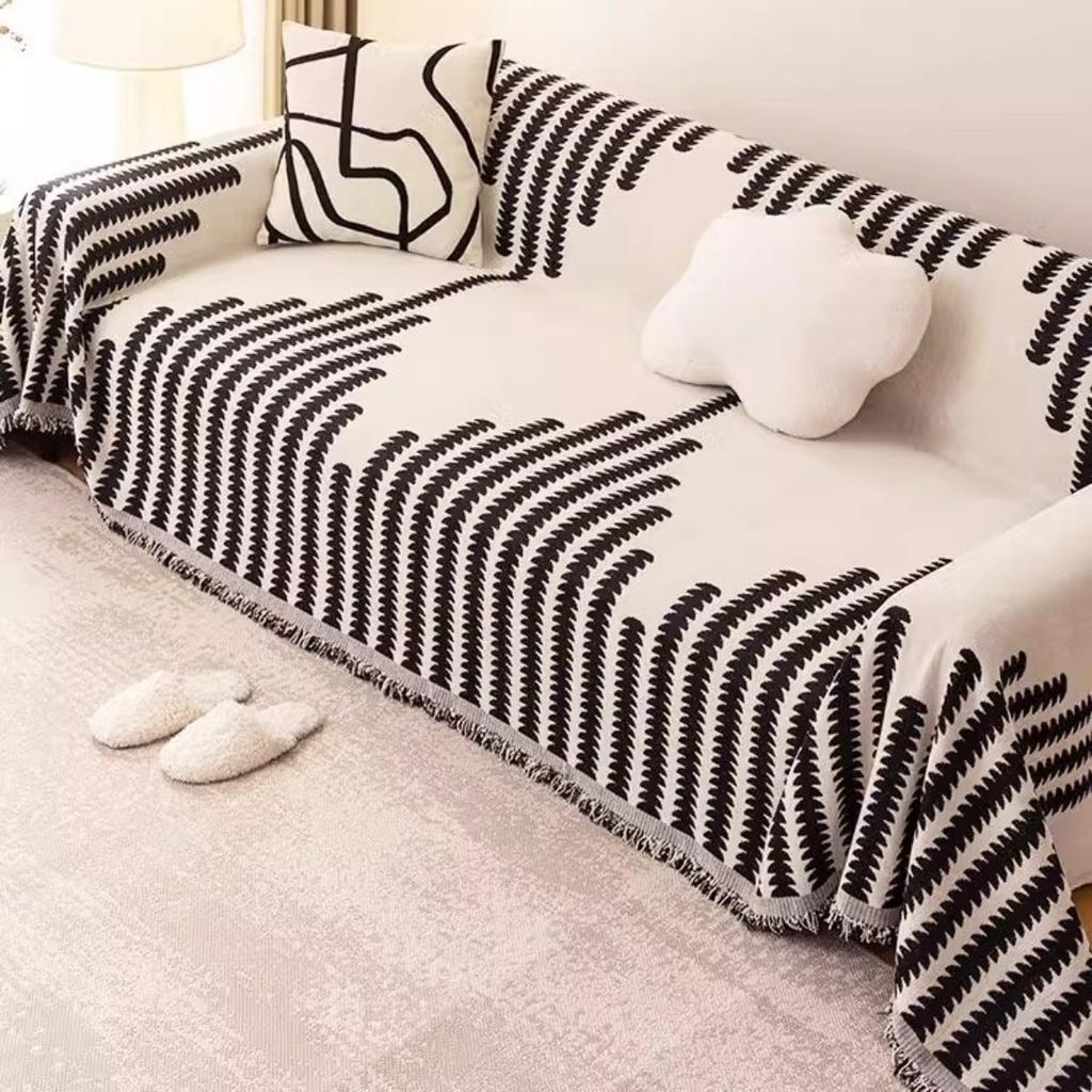 Sofa Cover, Anti Cat Scratch Sofa Towel, Full Cover for Autumn and Winter Seasons, Sofa Blanket Cushion, Sofa Cover Cloth, Living Room