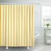 Gestreifter Duschvorhang, Bunt Weiß Modern Mode Minimalistisch Polyester Bedruckter Stoff Badezimmer Dekorative Accessoires