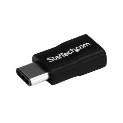 USB-C auf Micro-USB Adapter - STARTECH - Schwarz - USB 2.0 - Laden und Synchronisieren - Kompakt