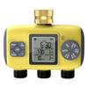 Intelligent watering controller, automatic plant irrigator with three valves, outdoor courtyard irrigation timer, garden timed watering controller