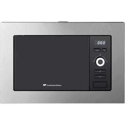 Built-in Microwave Oven Grill CONTINENTAL EDISON MO20IXEG L59.5 X H38.8 Cm X D34.35 Cm 20L Stainless Steel