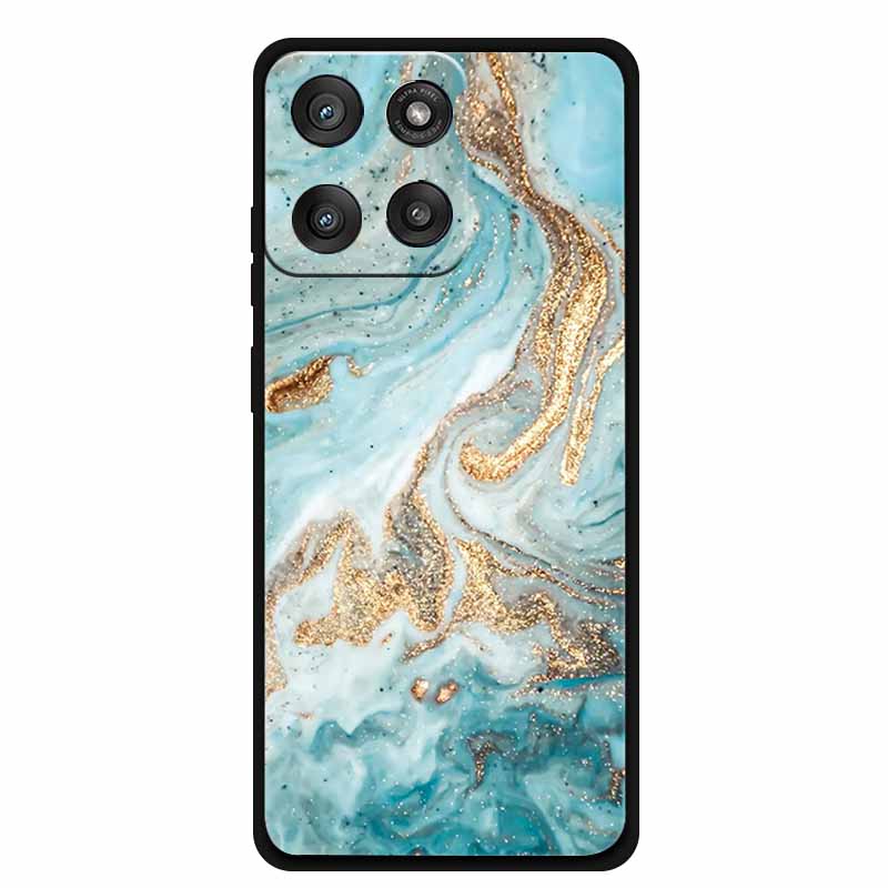 For Motorola Edge 60 Stylus Case Marble Painted Silicone Back Cover Case for Edge 60 Stylus Case Back Coque Edge 60 Stylus Cases
