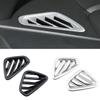 Car Air Conditioning Sticker for Hyundai Kona 2017 - 2022 LHD 2Pcs A/C Vent Outlet Trim Decoration Cover Accessories