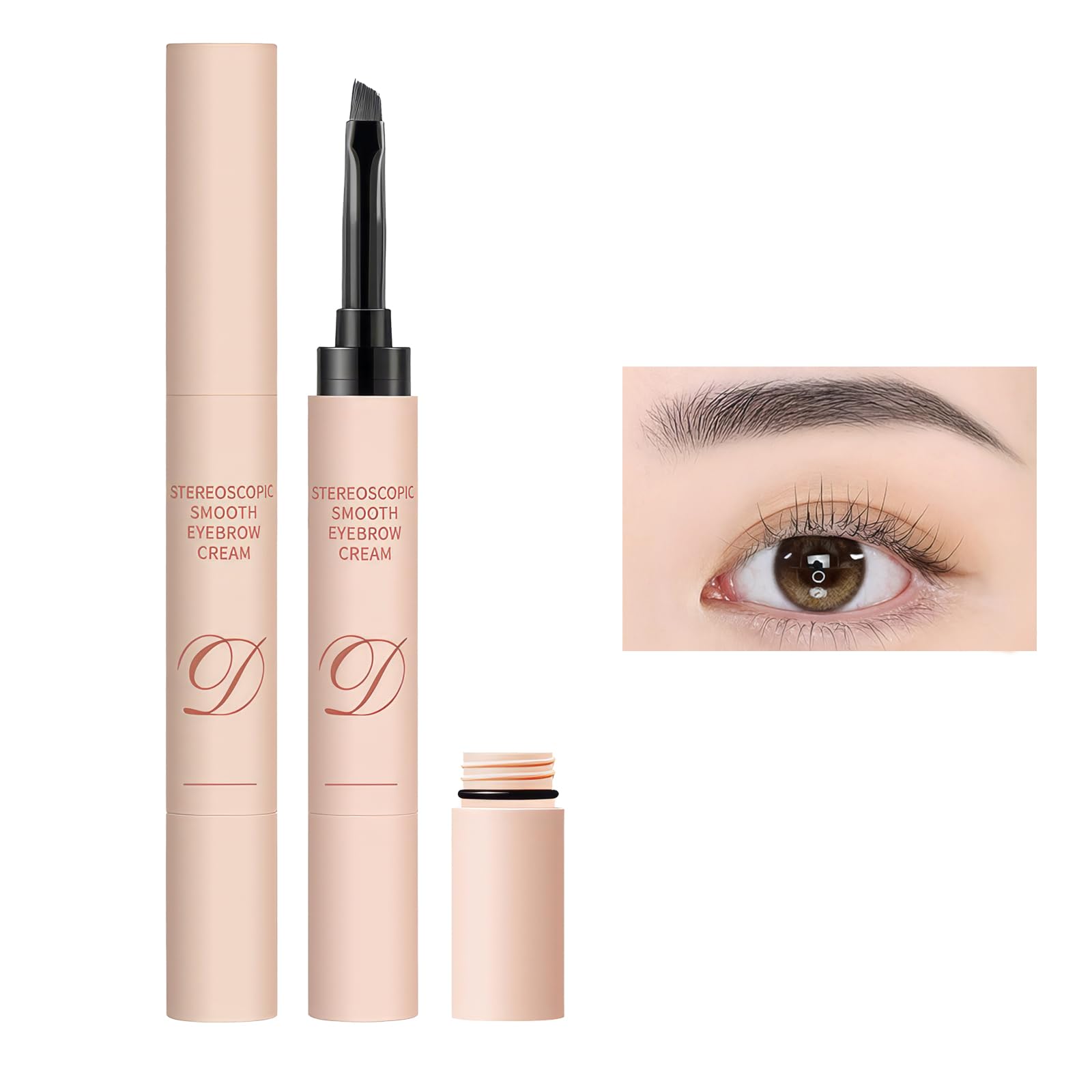 

Gevlonecirly Eyebrow Tint Eyebrow Mascara Powder Type color correction for sophisticated better than powder liquid eyebrow grayish [Natural eyebrows]