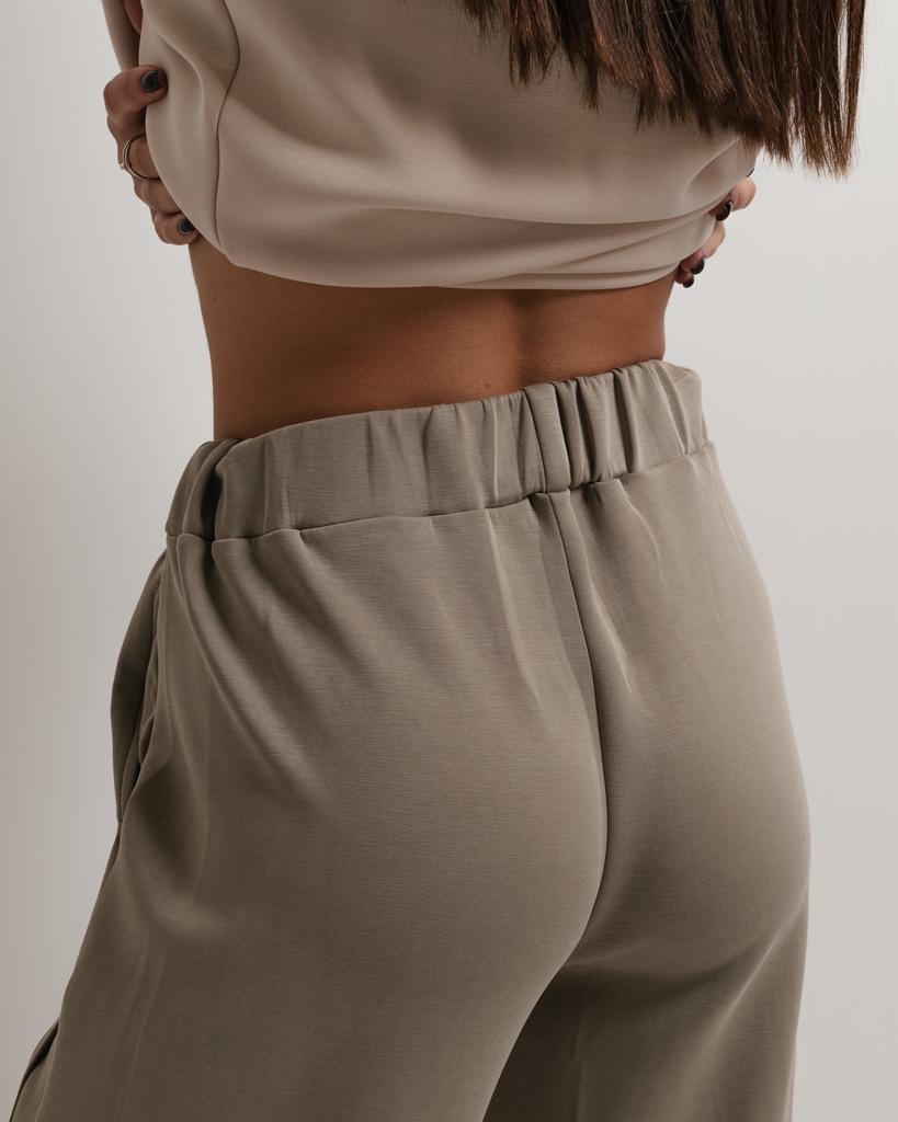 Костюм женский Butella 16622 M бежевый олива (кофта, штаны)