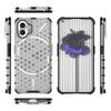 For Nothing Phone (2) Honeycomb Texture Phone Case TPU+PC Drop-proof Back Cover