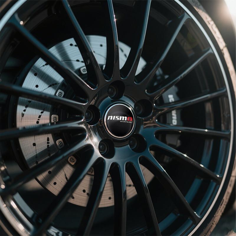 New Car Wheel Center Hub Cap Rim Cover Emblem Sticker For Nismo Nissans Tiida Teana Skyline Juke X-trail Almera Qashqai Goods