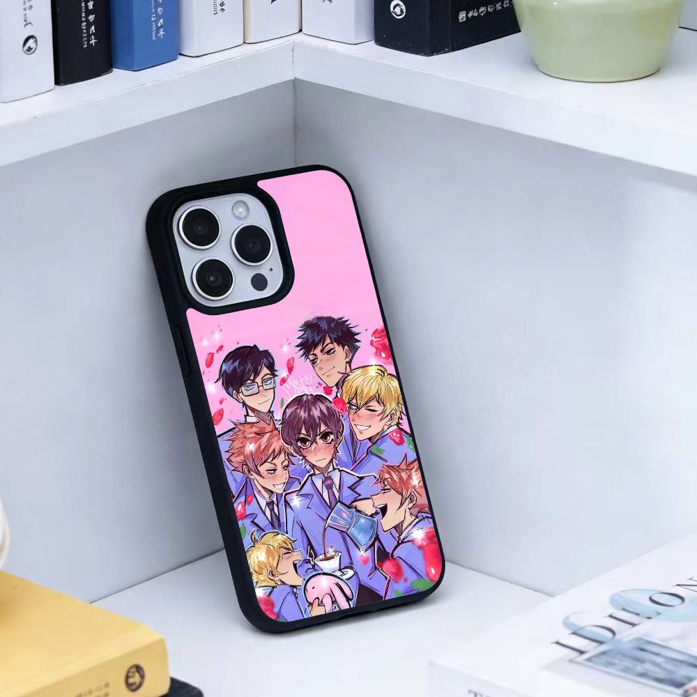 ouran high school host club  Phone Case For iPhone 14,16,15,13,17,12,Plus,Pro,Max Magnetic For Magsafe Frosted Cover