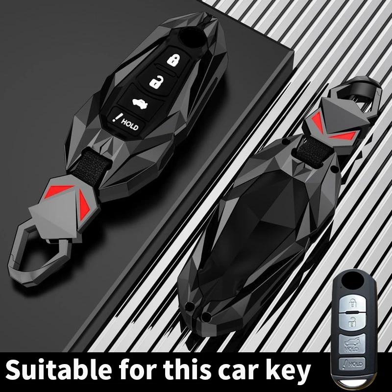 Hot Emblems Car Key Case For Mazda 2 3 6 Demio Atenza Axela CX-5 CX5 CX-3 CX7 CX-9 3 4 CX30 2016 2017 2018 2019 Key Cover