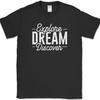 Explore Dream Discover T-Shirt Funny Adventure Camping Hiking Text Tee
