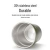 304 Edelstahl Outdoor Campingbecher