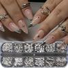 Nail Art Jewelry Japanese Metal Star Moon Mango Star Rivet Mixed Nail Jewelry