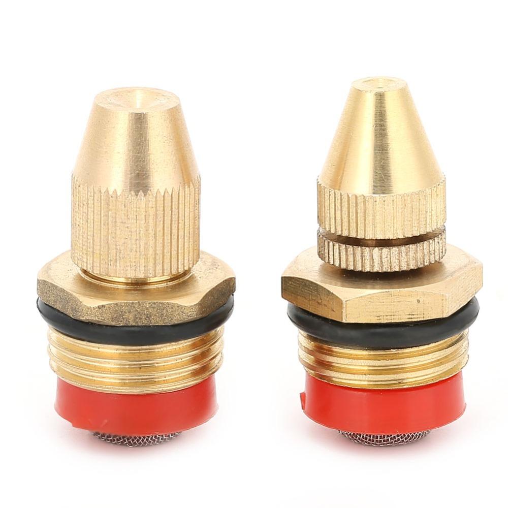 2PCS Adjustable Spray Nozzle G1/2 DN15 Misting Nozzle Durable Garden Spray Head  Lawn Watering