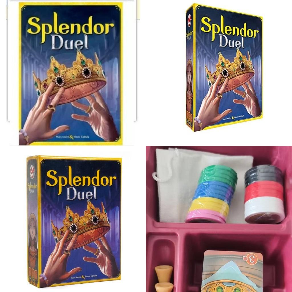 Splendor Duel Puzzel Kaartspel Met Plastic Speelkaarten Voor Familieplezier En Kinderen Vanaf 10 Jaar