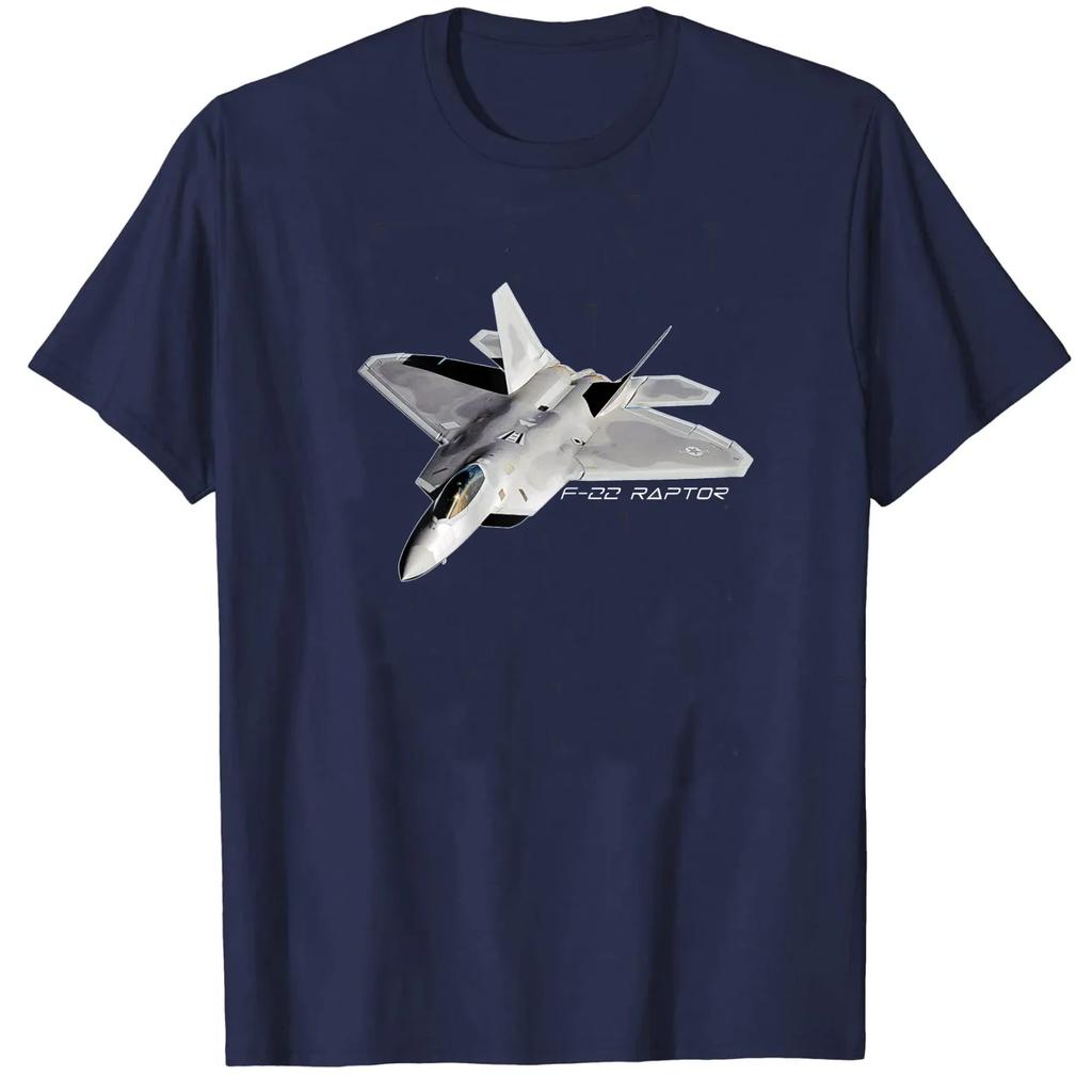F22 Raptor Stealth Tactical Fighter Aircraft T Shirt New 100 Cotton Short Sleeve ONeck Tshirt Casual Clothing Unisexs Top