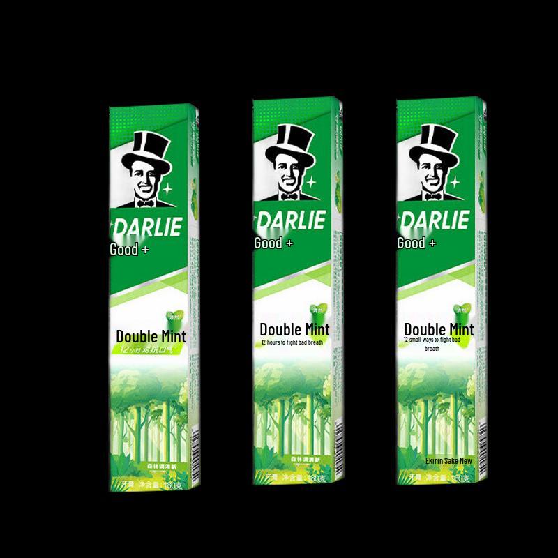 HAWLEY Double Mint Forest Fresh Toothpaste 3-Pack