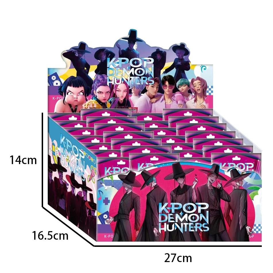 Kpop Demon Hunt box series 24Pcs Figure Model Toy Cartoon Gaming Peripherals Desk Decoration Halloween/Christmas for Kid GiftK