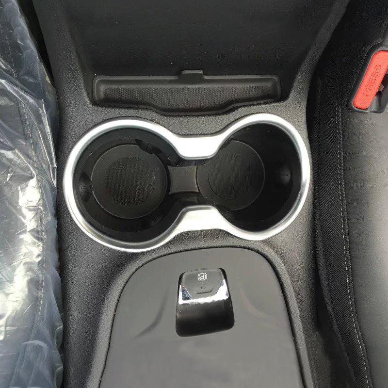Für Jeep Cherokee KL 2014 2015 2016 2017 2018 2019 2020 2024 ABS Auto Vordere Reihe Wasser Tasse Halter Rahmen Trim abdeckung Fall Aufkleber