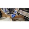 Motociklo CNC kojos kaiščiai Kojelių pedalai Kojų atrama YAMAHA YZ 65 85 125 250 125X 250X 250FX 450FX WR 250F 450F YZF WRF 250 450