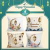 Ramadan Lantern Moon Pillowcase Printed Polyester 40/45/50Cm Throw Pillowcover Decorative Sofa Cushion Pillowslip Home Decor