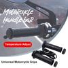 Electric Heated Motorcycle Handlebar Grips with Adjustable Switch for 22mm Bars