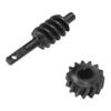 Overdrive Worm Differential Gear 2 14T 1 30 RC Crawler Accessories Fit for SCX30 Front Rear Axle Overdrive Differential