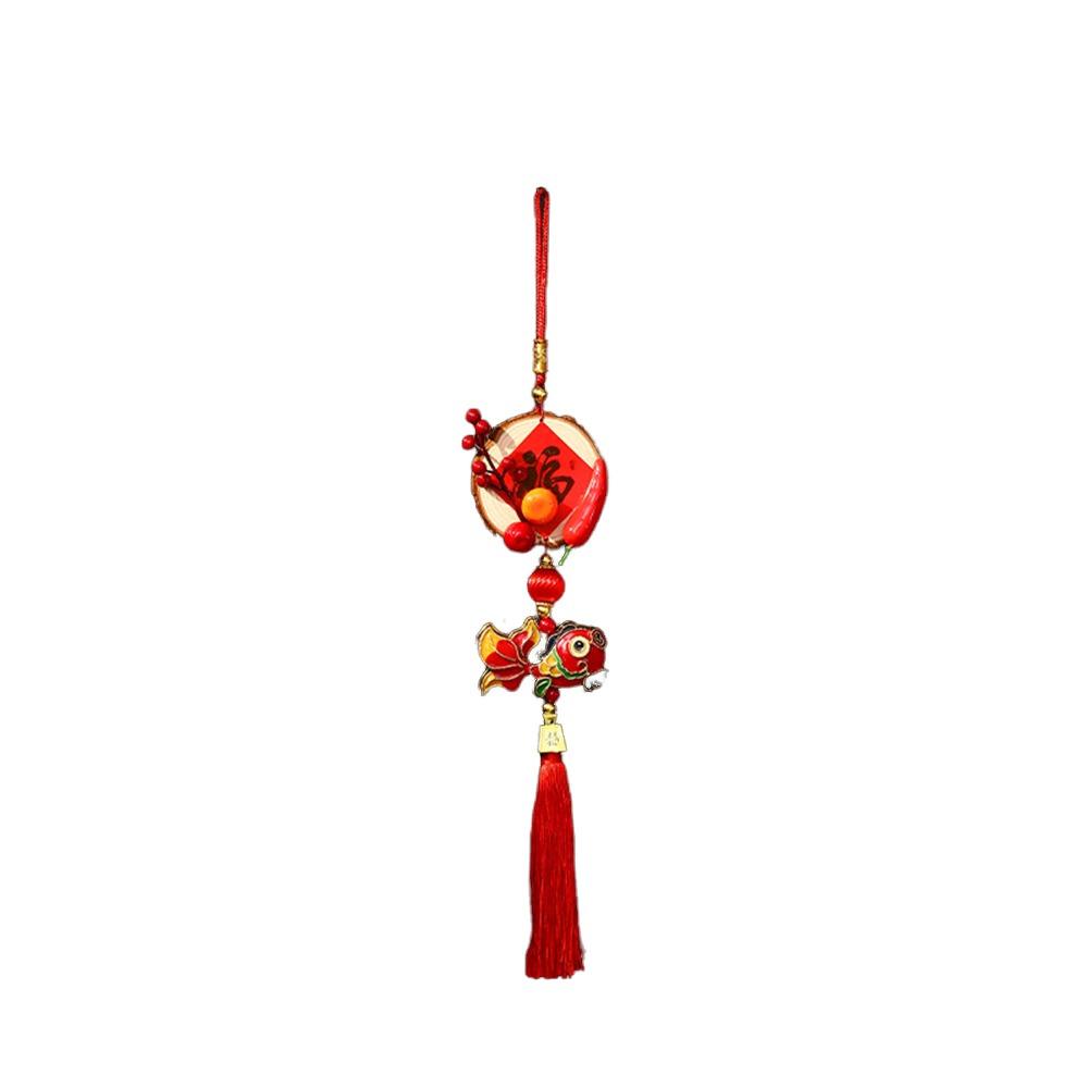 New 2026 New Year Pendant Red Lucky Spring Festival Decor Year of the Horse Entrance Door Decor Festive Atmosphere