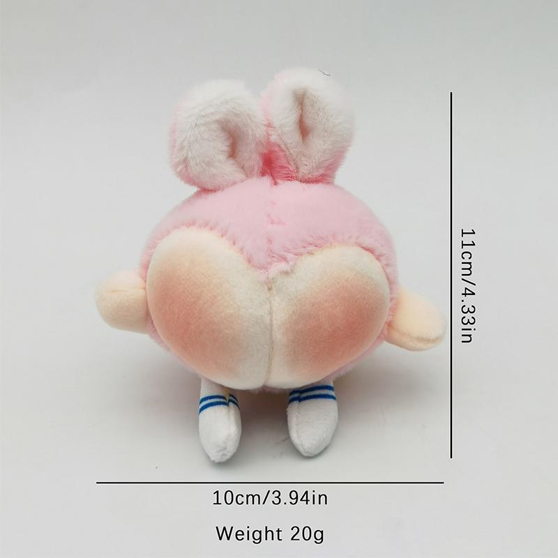 Plush Bunny Toys Decoration Cartoon Animal Toy Gifts Bag Charm Pendant Keychain