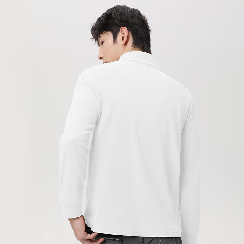 Mark Huafei Men's Warm Fleece Long Sleeve T-Shirt