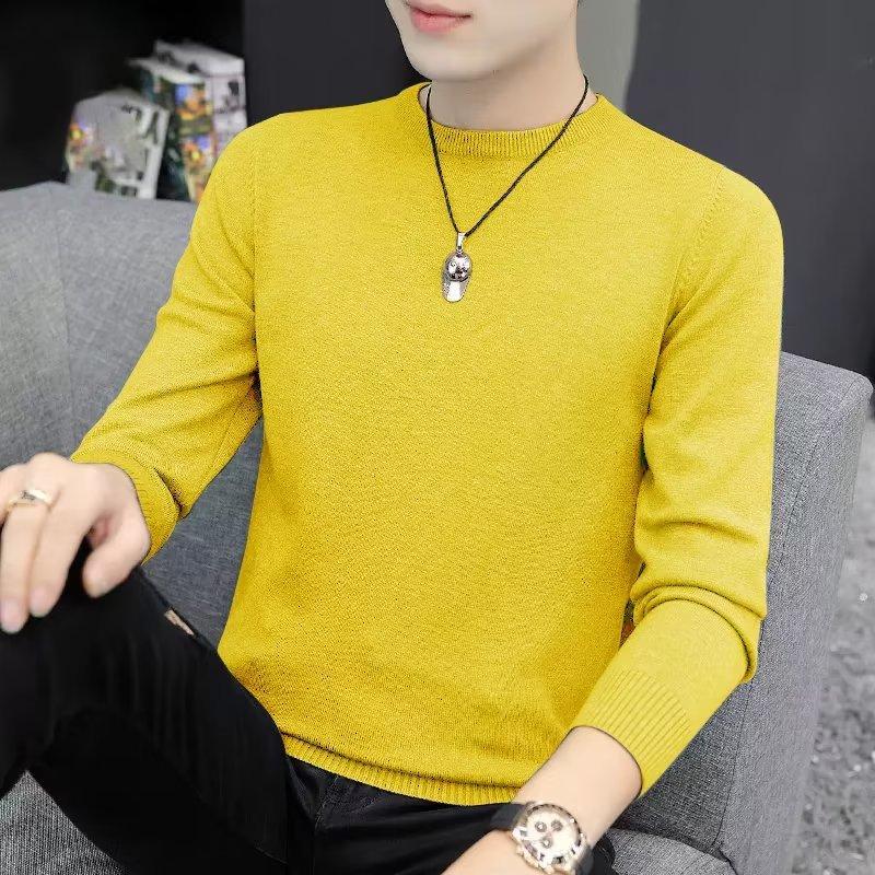 Herren Herbst Winter Neu Wollmischung Rollkragen Quiet Luxury Langarm Basisschicht High End Mode Pullover