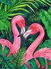 RUOPOTY Acrylic Painting By Numbers Flamingo Animals Paint On Canvas Coloring By Numbers Gift Home Decor Wall Room