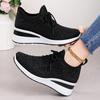 Rhinestone Lace-up Women's Casual Shoes Low-top Sports Shoes Fashion Style Women's Shoes Daily Commuting Height-increasing Shoes Women