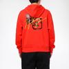 Jordan Sport DNA Logo Print Fleece Lined Pullover Hooded Sweatshirt Men's Pepper Red CV2785-673